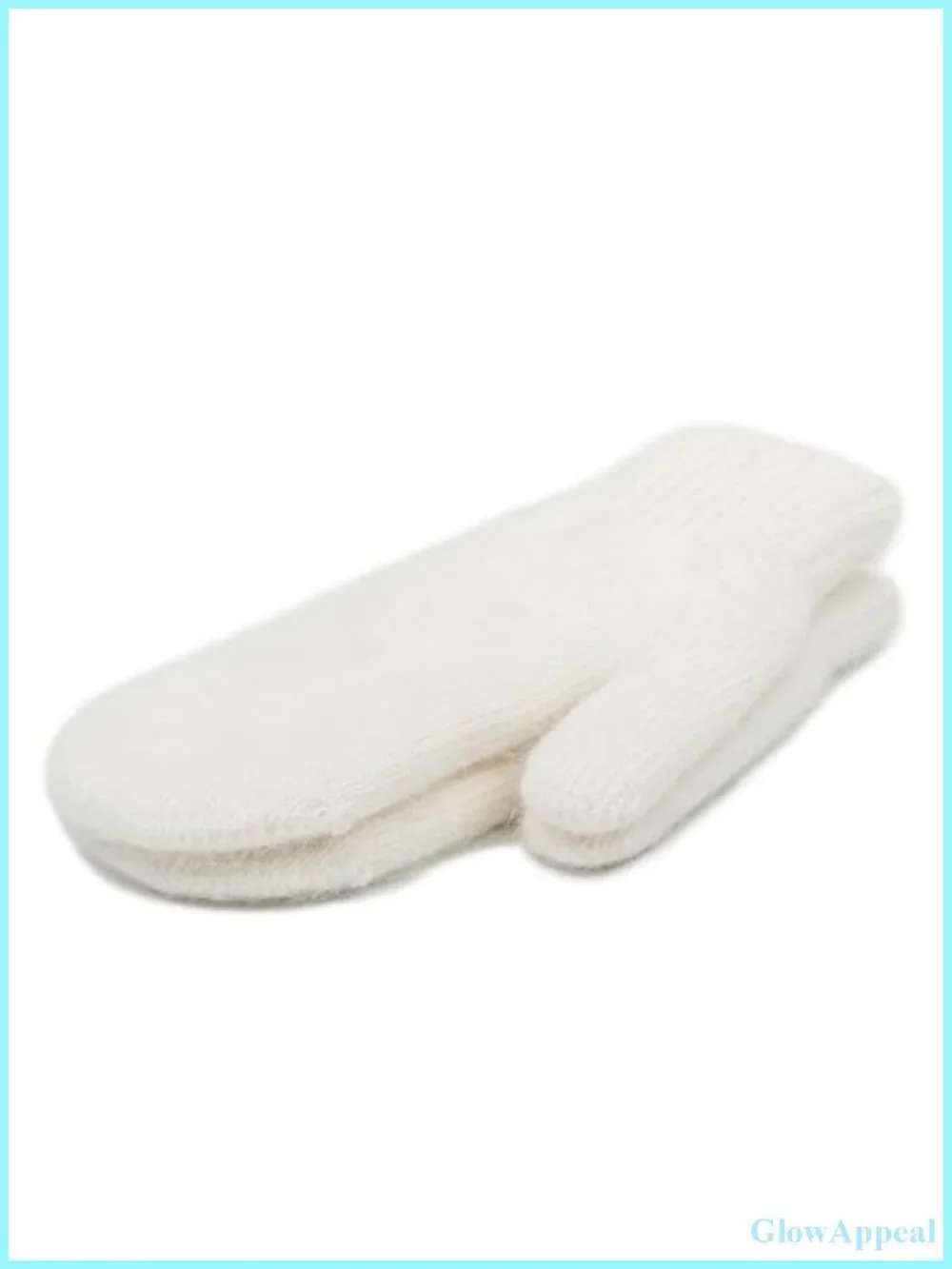 Knitted Wool Winter Mittens Women's Warm Lined Stretch Cold Weather Gloves